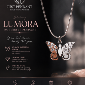 LUMORA – Butterfly Pendant